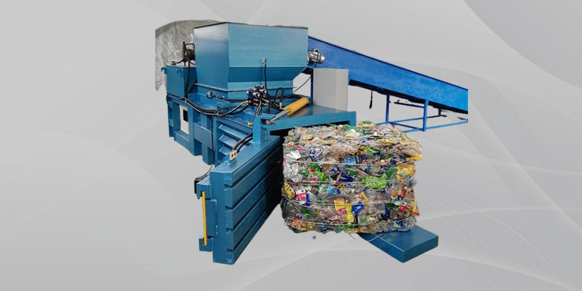Plastic Scrap Baler Machine